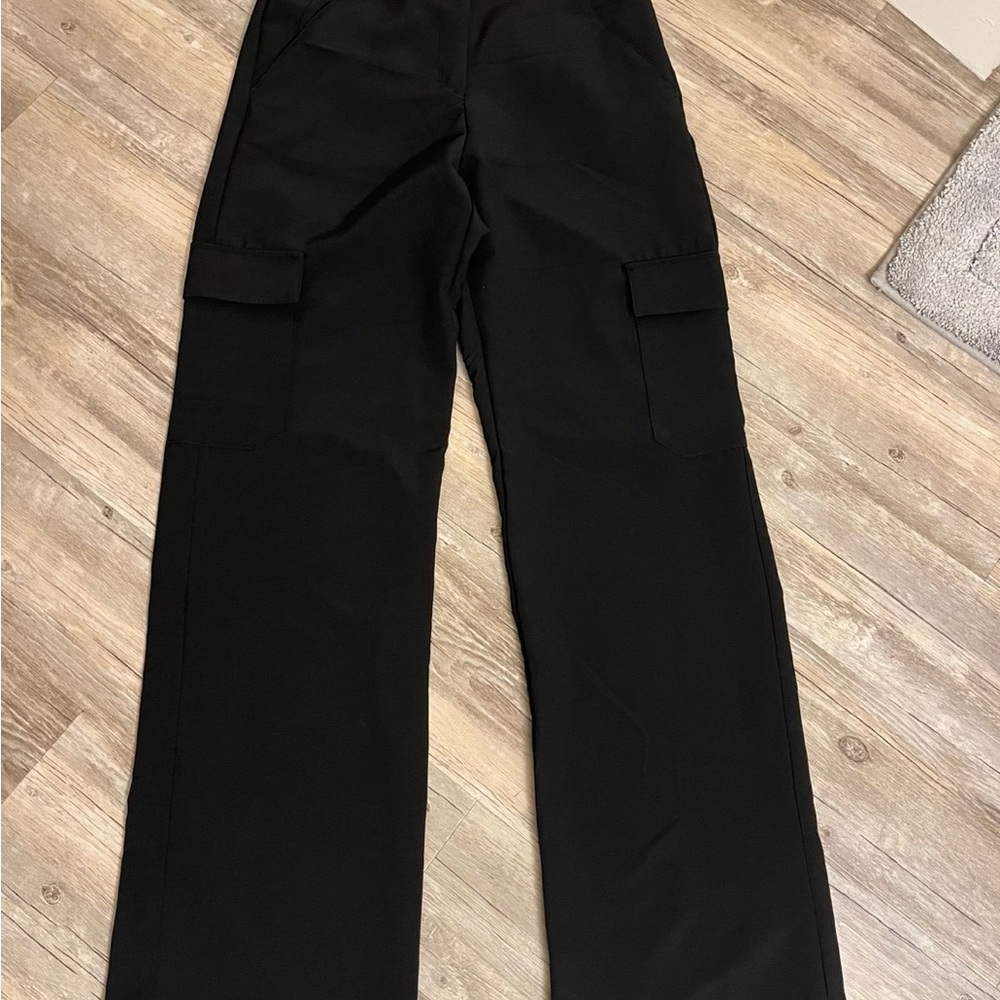 Black Cargo Pants